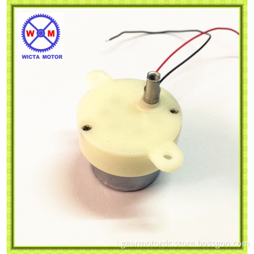 3v small plastic dc gear motor for promotional display